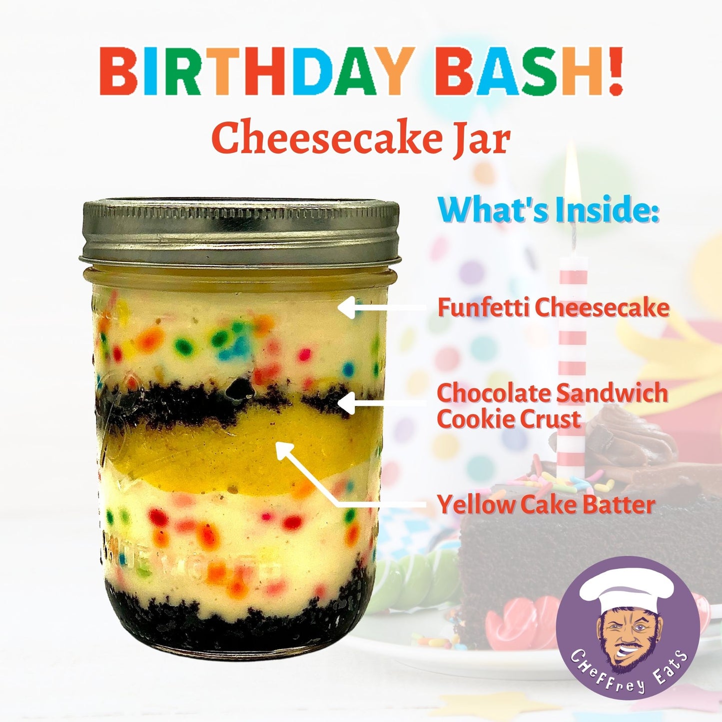 March 2023 Cheesecake Jar 4-Pack